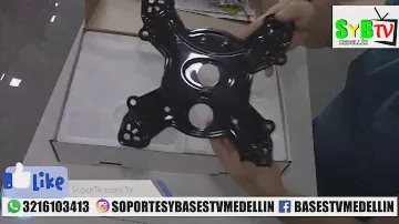 instalación soporte f450 nb 32" a 50"