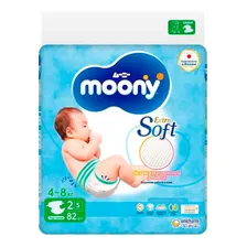 Подгузники Moony Organic NB (2-5 кг) 62 шт
