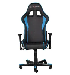 Игровое кресло DXRacer OH/FE08/NB Formula Series, экокожа, цвет черный/синий