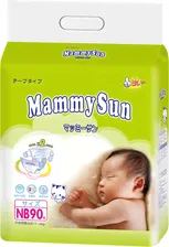 MammySun подгузники NB, 90шт (0-5кг)