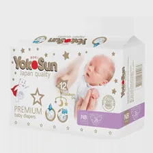 Подгузники YokoSun Premium NB 0-5 кг 36 штук