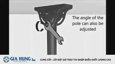 Hướng Dẫn lắp đặt giá treo trần NB T560