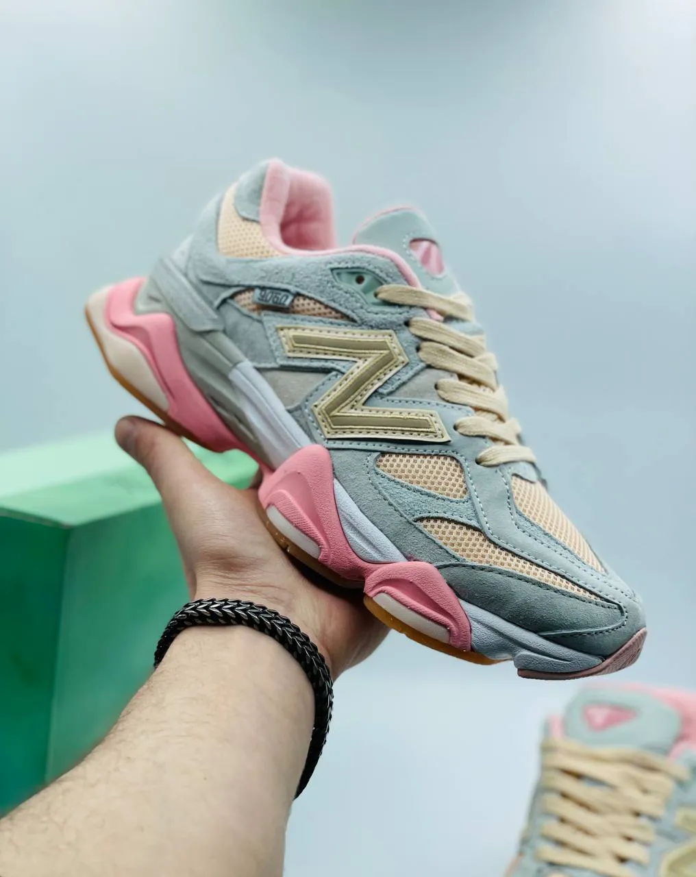 Кроссовки NB 9060 голубые