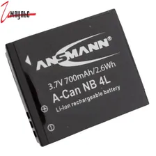 Аккумулятор NB-4L 3.7V 700mAh Ansmann