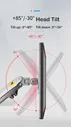 🛍 Кронштейн для ТВ NB H100, настольный эргономичный держатель для ЖК светодиодный монитора, со светодиодной подсветкой 22-35 дюймов, нагрузка 2-12 кг