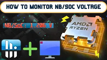 How to monitor NB/SoC voltage in-game for RYZEN CPUs