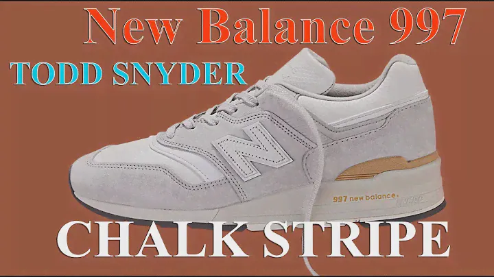 Обзор кроссовок New Balance 997 & Todd Snyder, NB 997 "CHALK STRIPE"